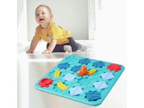 Gra Logiczna, Zbuduj Tor Dla Koparki, Trasa, Przeprawa, Łamigłówka Z Klockami na Arena.pl