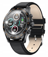 Smartwatch Garett Men Style, czarny, skórzany Garett Electronics