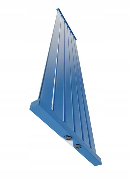 Grzejnik dekoracyjny LOTUS 120x45 NIEBIESKI zdjęcie 6