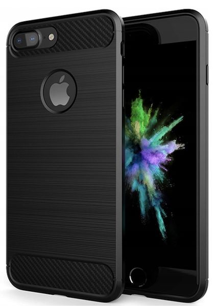Spacecase Carbon Iphone 7/8 Plus Czarny zdjęcie 2