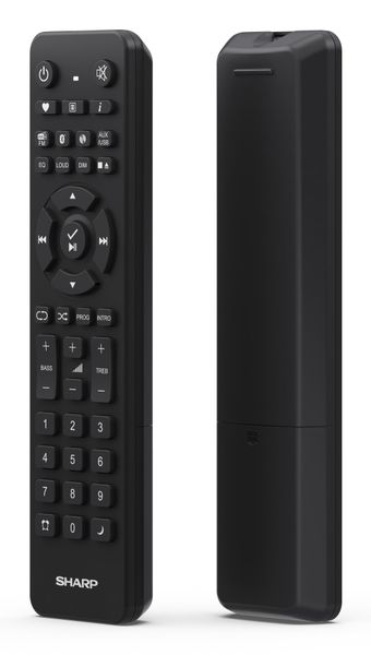 System Hi-Fi SHARP Tokyo XL-B720D(BK) zdjęcie 12