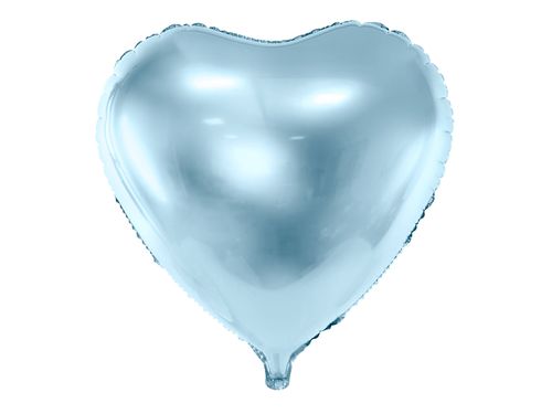 Balon foliowy Serce, 45cm, błękitny na Arena.pl