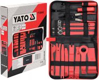 YATO ZESTAW ŚCIĄGACZY DO TAPICERKI I RADIA SAMOCHODOWEGO WYMIJAKI 19CZ.