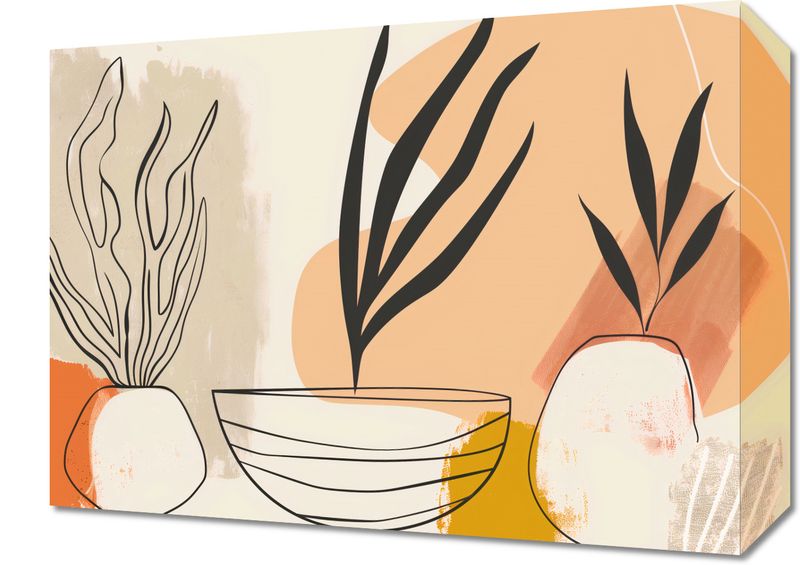 Obraz 40x30cm Szkice Botaniczne zdjęcie 1