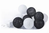 Girlanda świetlna COTTON BALLS 235 CM KULE 10 MIX6