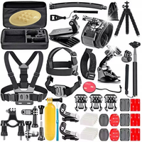 ZESTAW AKCESORIA DO GOPRO 8 9 10 11 12 UCHWYT UCHWYTY AKCESORÓW WODY SZELKI