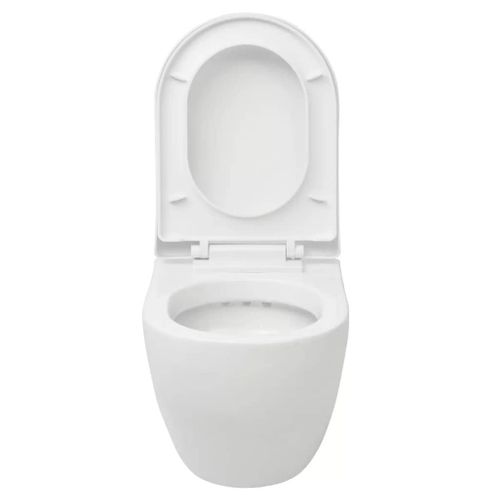 Toaleta wisząca ceramiczna, biała na Arena.pl