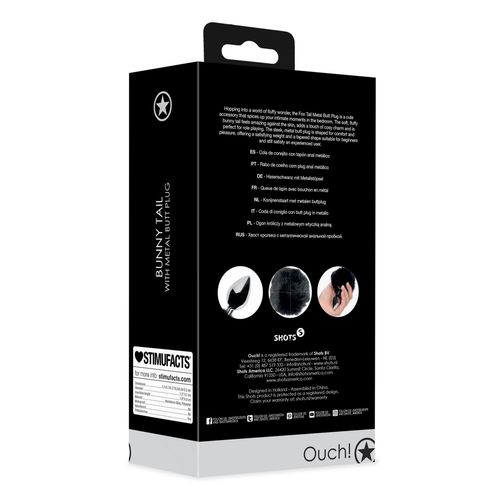 Bunny Tail with Metal Butt Plug na Arena.pl