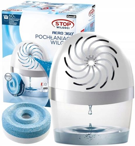 POCHŁANIACZ WILGOCI AERO360° TABLETKI BIAŁY CERESIT STOP WILGOCI na Arena.pl