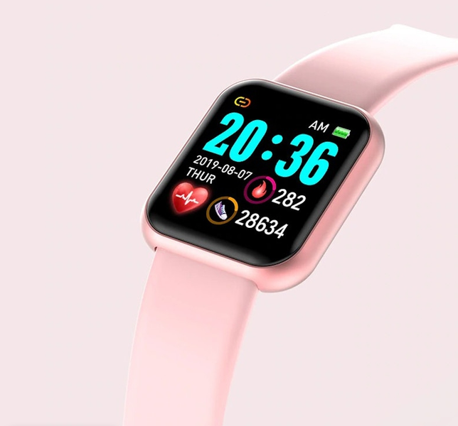 Smartwatch L18s różowy zdjęcie 2