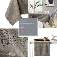Obrus Plamoodporny VESTA 120x160 Owal Cappuccino AmeliaHome