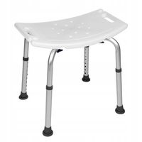 TABORET POD PRYSZNIC KRZESŁO PRYSZNICOWE STOŁEK ALUMNIOWY DO 136 KG