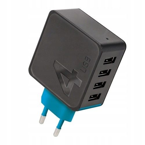 Ładowarka sieciowa Forever 4 x USB 4.8A na Arena.pl
