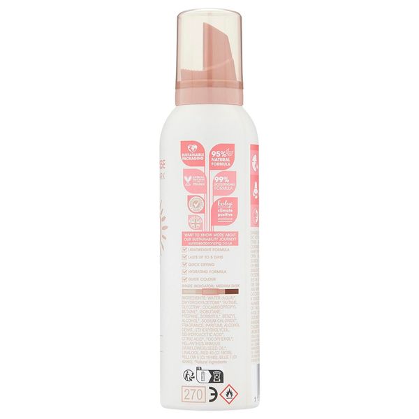 Sunkissed Whipped Tan Mousse Medium Dark Pianka samoopalająca 200ml zdjęcie 2