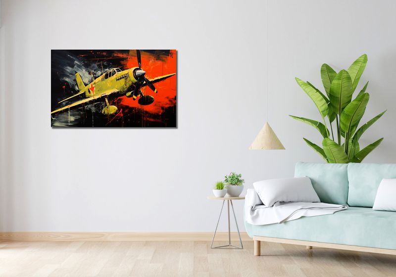 Obraz 100x60cm Barwny Przelot zdjęcie 2