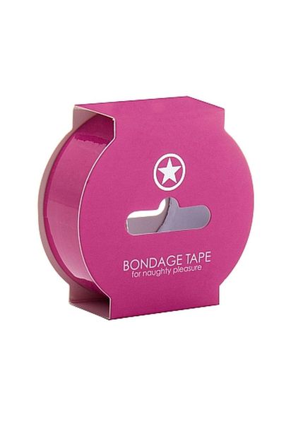 ffNon Sticky Bondage Tape - 17,5 Meter - Pink zdjęcie 1