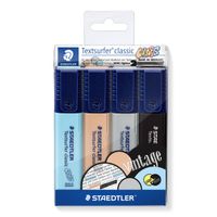 zakreślacze classic vintage staedtler 4 kolory