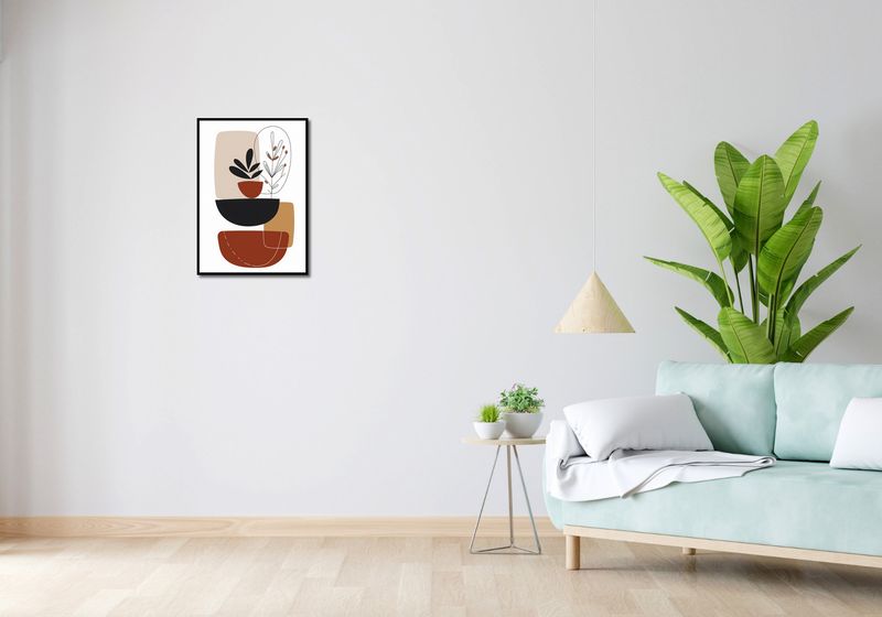 Plakat 42x59,4cm Botaniczna Abstrakcja zdjęcie 4