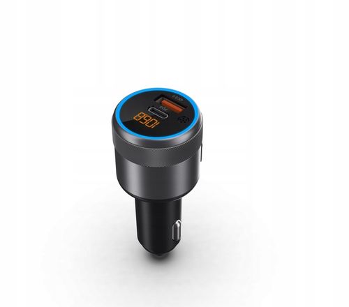 TRANSMITER FM BLUETOOTH USB TYP C QC 3.0 + PD BASS PD 20W na Arena.pl