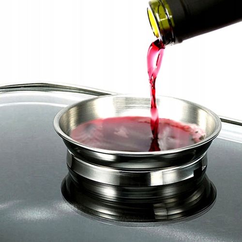 ZESTAW GARNKÓW MARMUROWYCH INDUKCJA GAZ GARNKI KOMPLET PATELNIA 17 EL. na Arena.pl