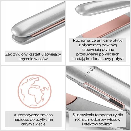 Prostownica BABYLISS ST260E Srebrny na Arena.pl