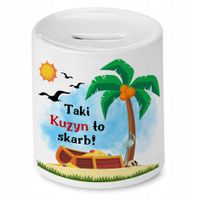 Skarbonka Dla Kuzyna Na Urodziny Prezent Z Nadrukiem Ze Zdjęciem