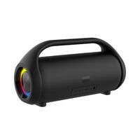 GŁOŚNIK BLUETOOTH PRZENOŚNY BEZPRZEWODOWY WODOODPORNY IPX5 RADIO FM USB RGB