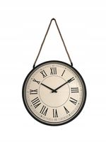Zegar ścienny kwarcowy wiszący na linie RETRO 35 cm