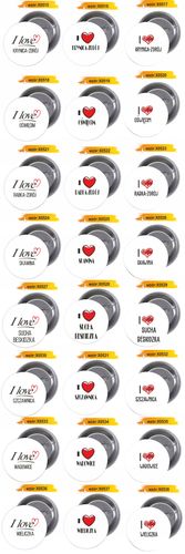 Przypinki buttony I LOVE RYBNIK z grafiką TANIO na Arena.pl