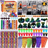Zestaw akcesoriów na Halloween do torebek DIY upominki dla dzieci 192el