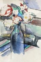 Plakat 61x91,5cm  Roses in a Bottle, Paul Cezanne Vintage do Salonu