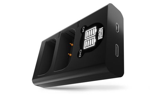 Ładowarka dwukanałowa Newell DL-USB-C do akumulatorów DMW-BLF19 na Arena.pl