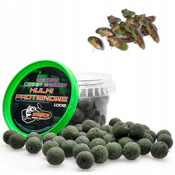KULKI PROTEINOWE MARGROM 16mm 100g GLM zdjęcie 2