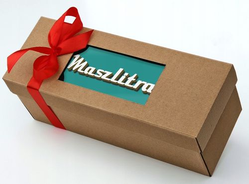 Prezent na 18-99 urodziny dla Taty Kolegi skrzynka na alkohol Maszlitra na Arena.pl