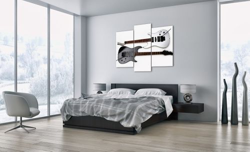 Obraz Na Płótnie - Gitara Muzyka  - 130X100 Cm - Cb130X100-0369 na Arena.pl