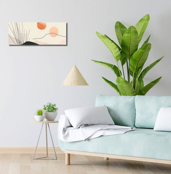 Obraz 60x20cm Miękkie Wzgórze zdjęcie 2