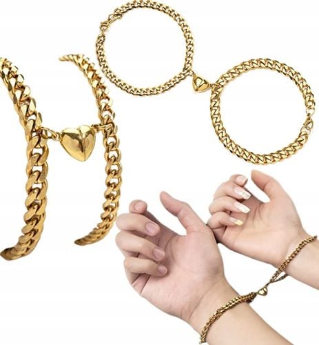 Bransoletka Dla Przyjaciół Par X2 Złota Pancerka na Arena.pl