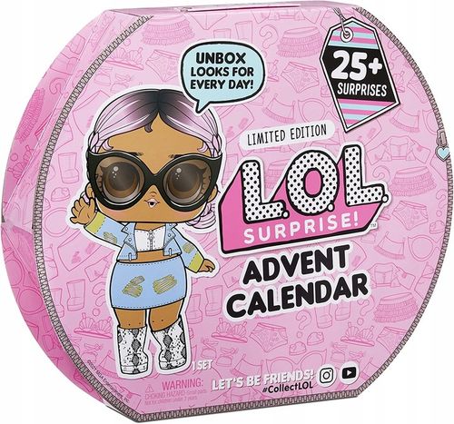 L.O.L. SURPRISE OOTD KALENDARZ ADWENTOWY Lalka LOL na Arena.pl