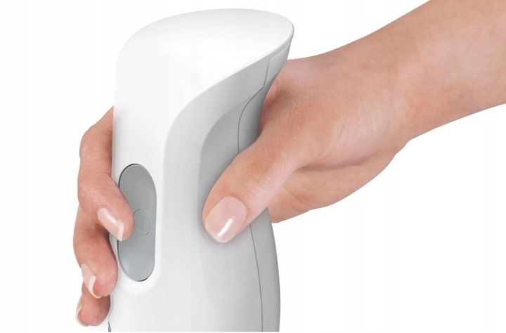 Blender ręczny Bosch MSM26500 600W QuattroBlade Rozdrabniacz Biały zdjęcie 5