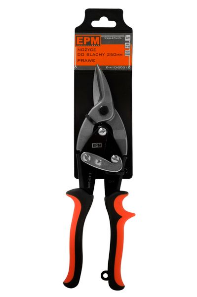 NOŻYCE DO BLACHY CR-V PRAWE 250 - E-410-0001 zdjęcie 3