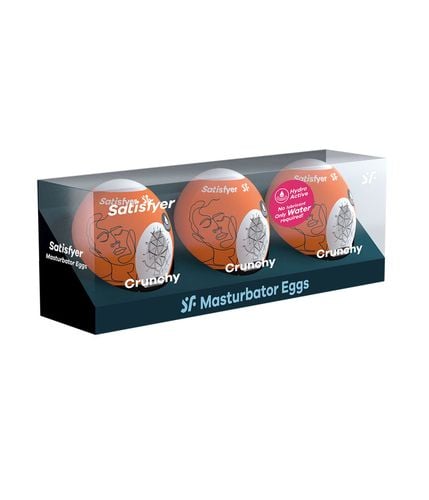 masturbator eggs (set of 3 crunchy) na Arena.pl