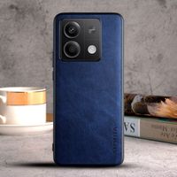 Etui AIORIA Vintage LEATHER do Xiaomi Redmi Note 13 5G niebieski