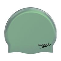 SPEEDO CZEPEK MOULDED SILC CAP AF/AM/AU DARK GREEN 8-70984002