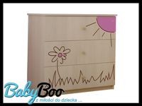 KOMODA DZIECIĘCA dla dzieci BABY BOO  grawerowane wzory!