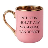 Elegant Różowo-Złoty 330 ml