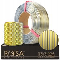 2 x Filament Refill PLA Magic Silk Rosa3D Gold-Silver Złoto Srebrny 1kg
