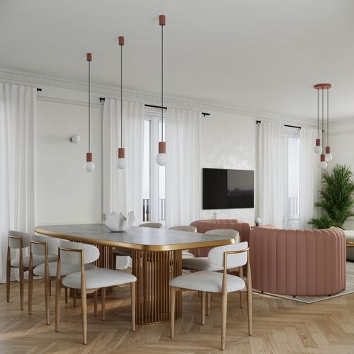 Lampa wisząca HALO 1 mocca na Arena.pl