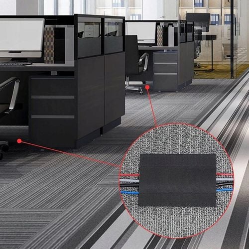 TAŚMA RZEP MASKOWNICA KABLI DYWANU WYKŁADZINY 5m na Arena.pl