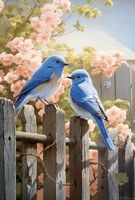 Plakat 67,5x100cm Wiosna u Bram