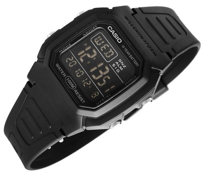 zegarek męski casio w-800h-1bves + box zdjęcie 4